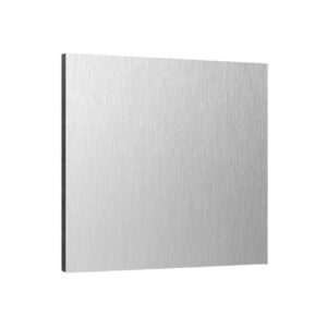 Placa Dibond Butlerfinish 3mm medida 20x20 cm