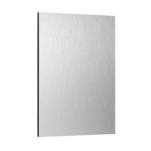 Placa Dibond Butlerfinish 3mm medida 20x25 cm