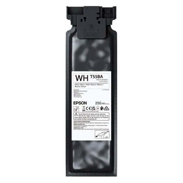 Epson SureColor SC-F1000 Tinta UltraChrome DG2 T55BA00 Blanco(WH) 250ml