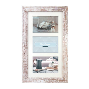 Zep Nelson 6 3Q Marco Fotos Madera 3x 13x18 cm Blanco