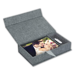 Zep Box USB Lodi A Caja Archivo 23x12.5x5 cm Gris