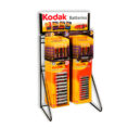 Kodak Publicidad Expositor Pilas 4 Ganchos