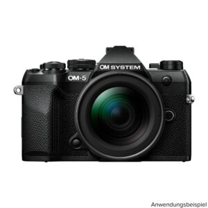 OM System Cámara Evil OM-5 II Negra + 12-45mm f4 Pro Negro