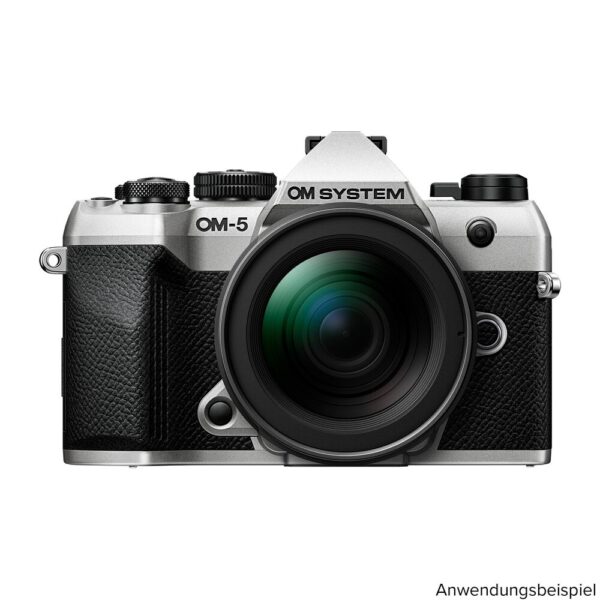 OM System Cámara Evil OM-5 II Plata + 12-45mm f4 Pro Negro