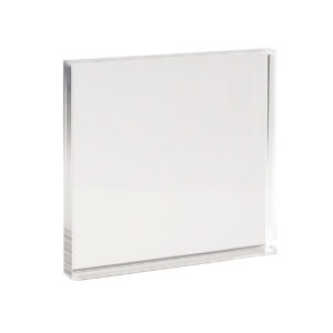 Placa Metacrilato  8mm medida 20x20 cm