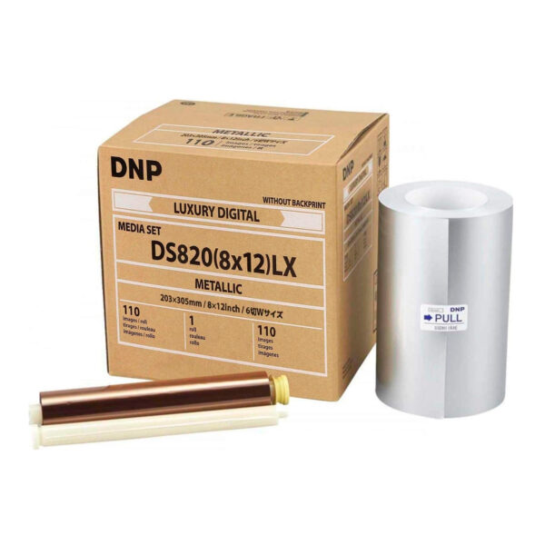 DNP Papel Térmico 20x30 DS820 Metallic
