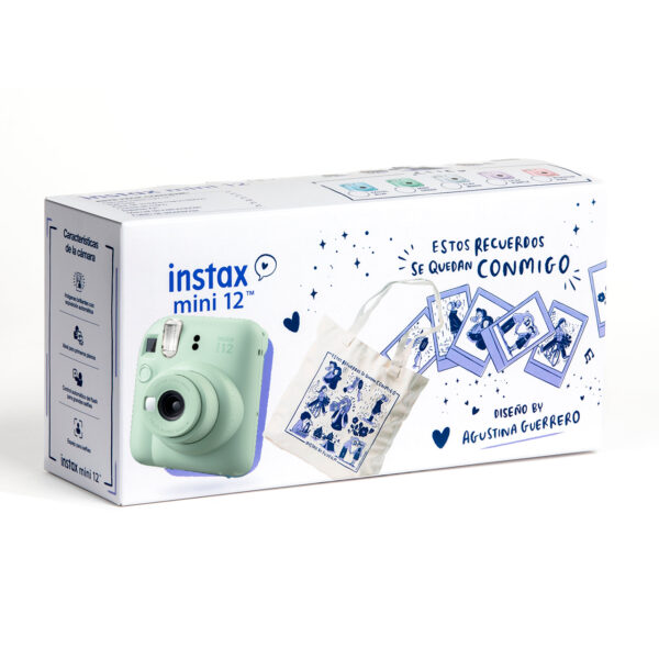 Fujifilm Instax Cámara Inst. MINI 12 Kit Mint Green