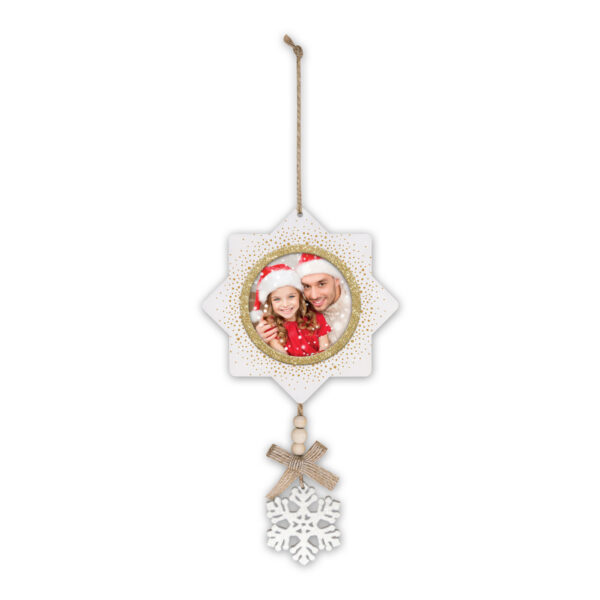 Zep Karl C Marco Adorno 7x7 cm Blanco Navidad