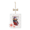 Zep Valdai Marco Tela Adorno 6x9 cm Blanco Navidad
