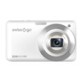 Swiss+Go SG55 Cámara Digital Compacta Blanca