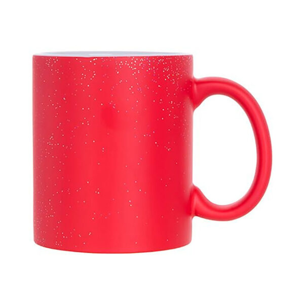 AP Taza Cerámica Personalizable Mágica 11oz con purpurina