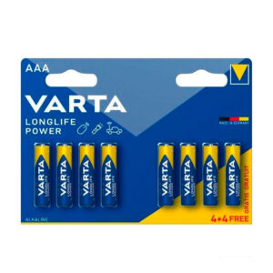 Varta Pila Alcalina Longlife Power LR03 AAA Pack 4+4 u.