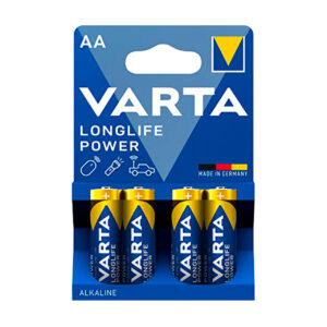 Varta Pila Alcalina Longlife Power LR6 AA Pack 4 u.