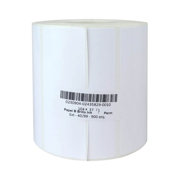 AP Etiqueta para ColorWorks Rectangular Papel Brillo 100x33mm Bobina 900 Etiq.