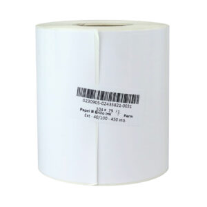 AP Etiqueta para ColorWorks Rectangular Papel Brillo 100x75mm Bobina 450 Etiq.