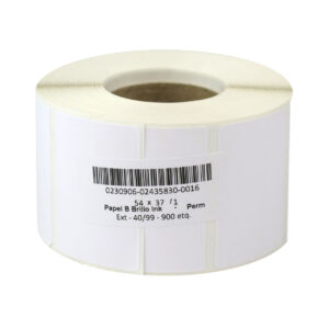 AP Etiqueta para ColorWorks Rectangular Papel Brillo 50x33mm Bobina 900 Etiq.