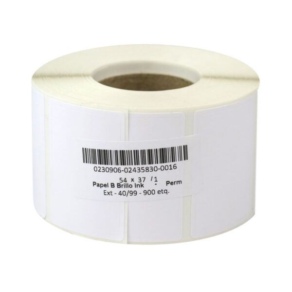 AP Etiqueta para ColorWorks Rectangular Papel Brillo 50x33mm Bobina 900 Etiq.