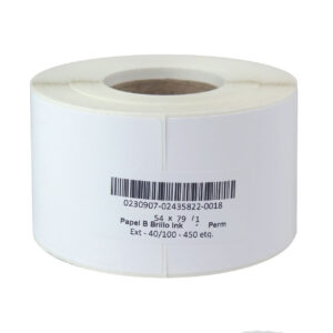 AP Etiqueta para ColorWorks Rectangular  Papel Brillo 50x75mm Bobina 450 Etiq.