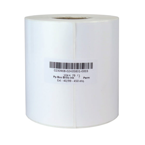 AP Etiqueta para ColorWorks Rectangular Polipropileno Brillo 100x75mm Bobina 450 Etiq.