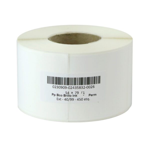 AP Etiqueta para ColorWorks Rectangular Polipropileno Brillo 50x75mm Bobina 450 Etiq.
