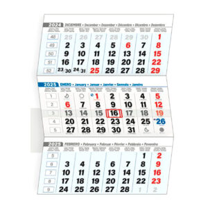 i-moments Faldilla Calendario Internacional Paquete 10 unidades