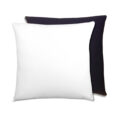AP Cojin Funda Luxe Personalizable 45x45 Cuadrado Blanco / Azul Marino