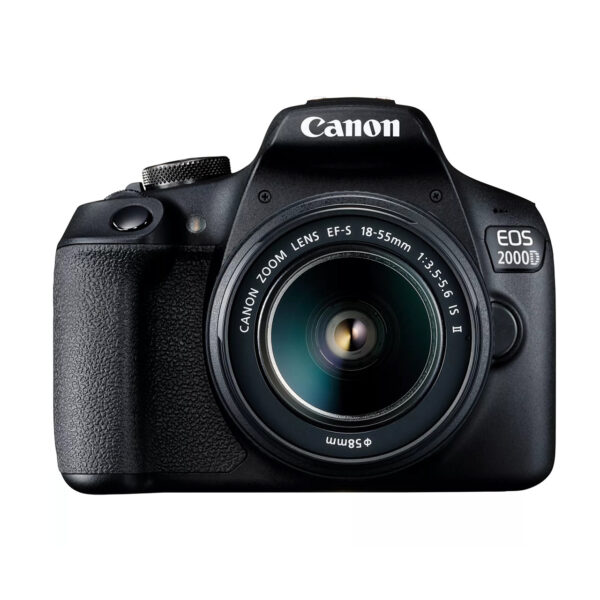 Canon Cámara Reflex Eos 2000D Kit Objetivo 18-55mm IS II