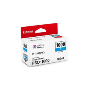 Canon PFI-1000 Cartucho Tinta C 80 ml Cian