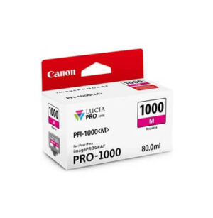 Canon PFI-1000 Cartucho Tinta M 80 ml Magenta