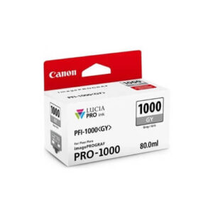 Canon PFI-1000 Cartucho Tinta GY 80 ml Gris