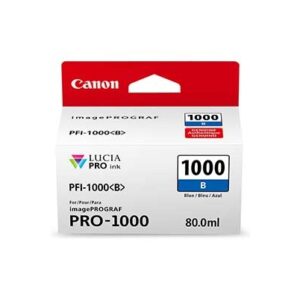 Canon PFI-1000 Cartucho Tinta B 80 ml Azul