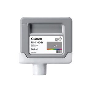 Canon PFI-1100 Cartucho Tinta GY 160 ml Gris