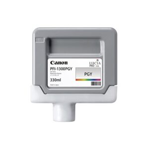 Canon PFI-1300 Cartucho Tinta PGY 330 ml Gris Foto