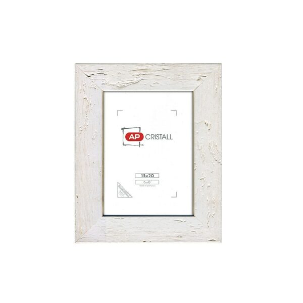 AP Marco Fotos Madera Amberes 13x18 Blanco Envejecido