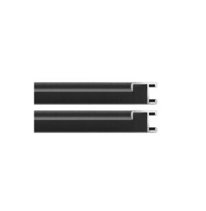 AP Marco Aluminio I Kit 2 Perfiles   80Cm Negro