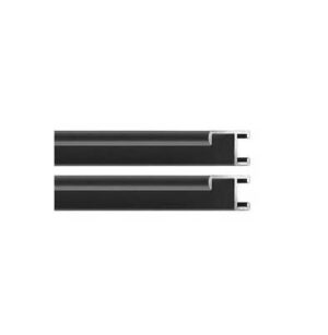 AP Marco Aluminio I Kit 2 Perfiles 120Cm Negro