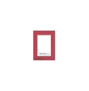 AP Passpartout 15x20 (10x15) Burdeos