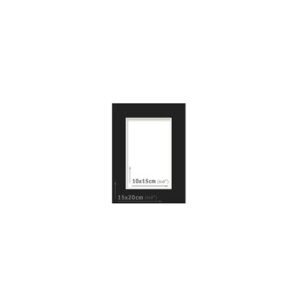 AP Passpartout 15x20 (10x15) Negro