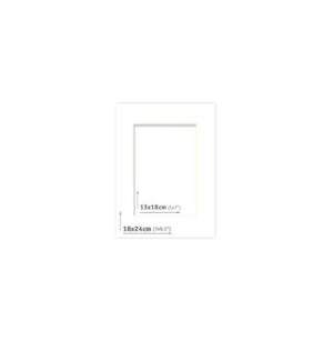 AP Passpartout 18x24 (13x18) Blanco