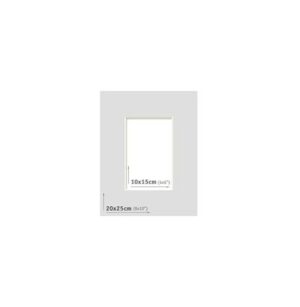 AP Passpartout 20x25 (10x15) Gris Claro
