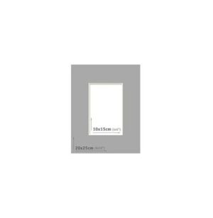 AP Passpartout 20x25 (10x15) Gris Oscuro