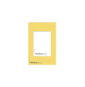 AP Passpartout 20x30 (15x20) Amarillo