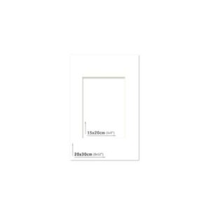 AP Passpartout 20x30 (15x20) Blanco