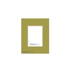 AP Passpartout 24x30 (13x18) Verde