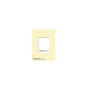 AP Passpartout 30x40 (15x20) Marfil