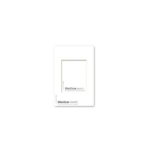 AP Passpartout 30x45 (20x25) Blanco