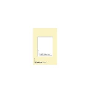 AP Passpartout 30x45 (20x25) Marfil