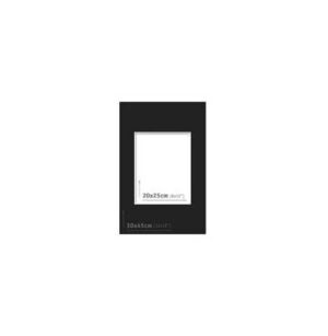 AP Passpartout 30x45 (20x25) Negro