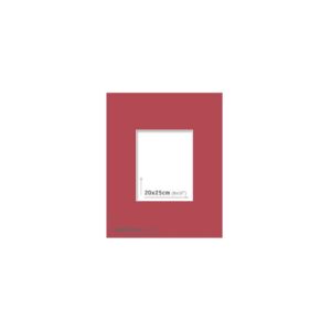 AP Passpartout 40x50 (20x25) Burdeos