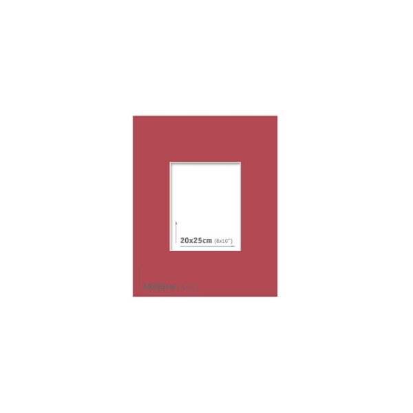 AP Passpartout 40x50 (20x25) Burdeos